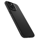 Spigen iPhone 15 Pro Deksel Liquid Air Matte Black