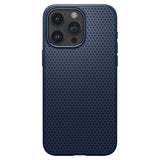 Spigen iPhone 15 Pro Deksel Liquid Air Navy Blue