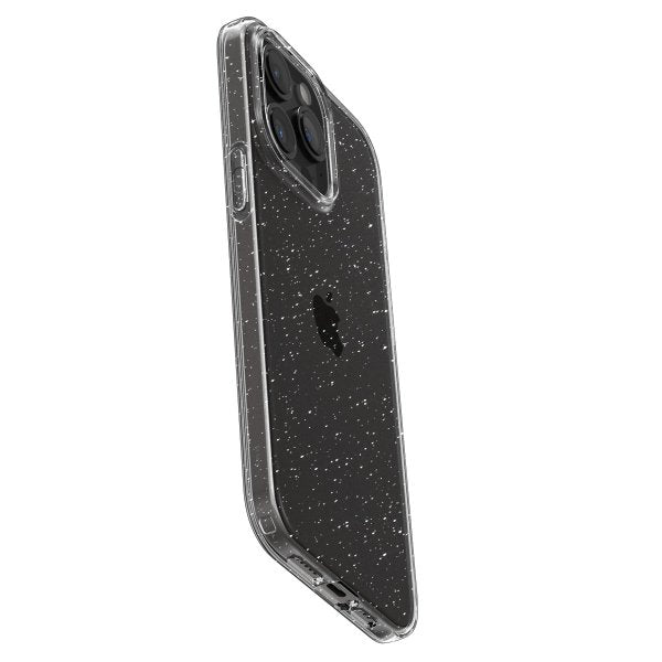 Spigen iPhone 15 Pro Deksel Liquid Crystal Glitter Crystal Quartz
