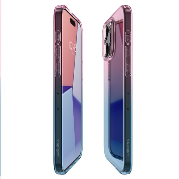 Spigen iPhone 15 Pro Deksel Liquid Crystal Gradation