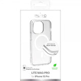 Puro iPhone 15 Pro Deksel LITE MAG PRO Transparent