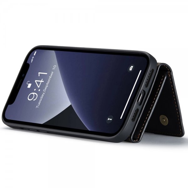 Dg.Ming iPhone 15 Pro Deksel M1 Series Avtakbart Kortholder Svart
