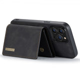 Dg.Ming iPhone 15 Pro Deksel M1 Series Avtakbart Kortholder Svart