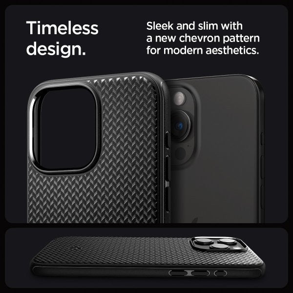 Spigen iPhone 15 Pro Deksel Mag Armor MagFit Matte Black