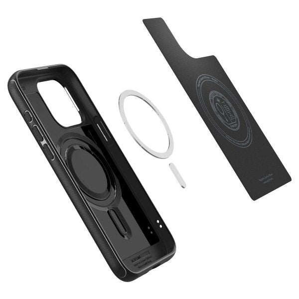 Spigen iPhone 15 Pro Deksel Mag Armor MagFit Matte Black