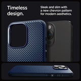 Spigen iPhone 15 Pro Deksel Mag Armor MagFit Navy Blue