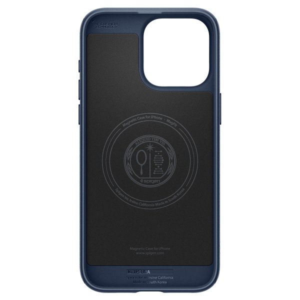 Spigen iPhone 15 Pro Deksel Mag Armor MagFit Navy Blue