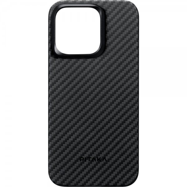 Pitaka iPhone 15 Pro Deksel MagEZ Case 4 Black/Grey Twill
