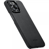 Pitaka iPhone 15 Pro Deksel MagEZ Case 4 Black/Grey Twill