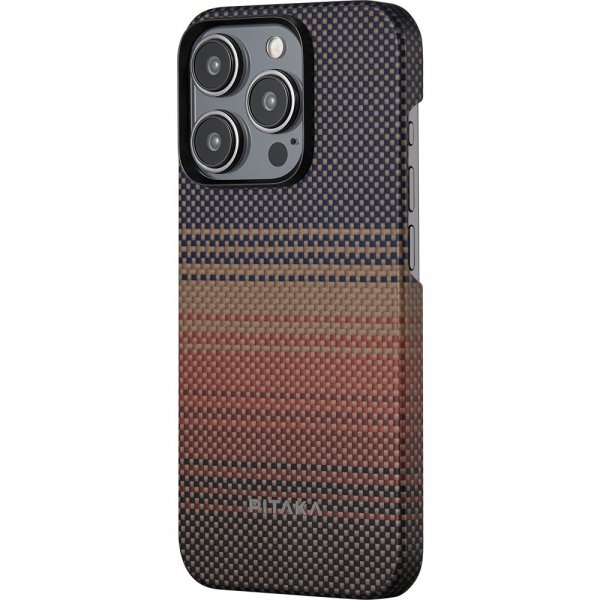 Pitaka iPhone 15 Pro Deksel MagEZ Case 5 Sunset