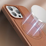 X-Level iPhone 15 Pro Deksel MagSafe Denim Jacket Grønn
