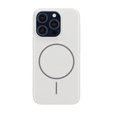 iPhone 15 Pro Deksel TPU MagSafe Glatt Hvit