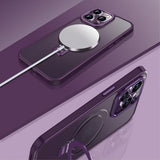X-Level iPhone 15 Pro Deksel MagSafe-ring Svart