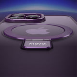 X-Level iPhone 15 Pro Deksel MagSafe-ring Svart