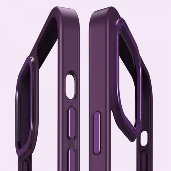 X-Level iPhone 15 Pro Deksel MagSafe-ring Svart