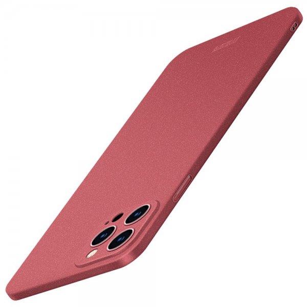 Mofi iPhone 15 Pro Deksel Matte Shield Rød