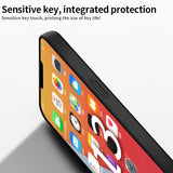 Mofi iPhone 15 Pro Deksel Matte Shield Rød