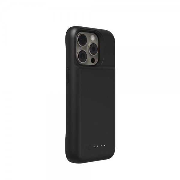 Mophie iPhone 15 Pro Deksel med innebygd Powerbank Juice Pack Svart