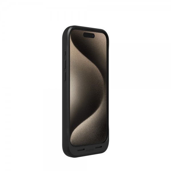 Mophie iPhone 15 Pro Deksel med innebygd Powerbank Juice Pack Svart