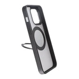 Rvelon iPhone 15 Pro Deksel Roterbart Stativ Svart