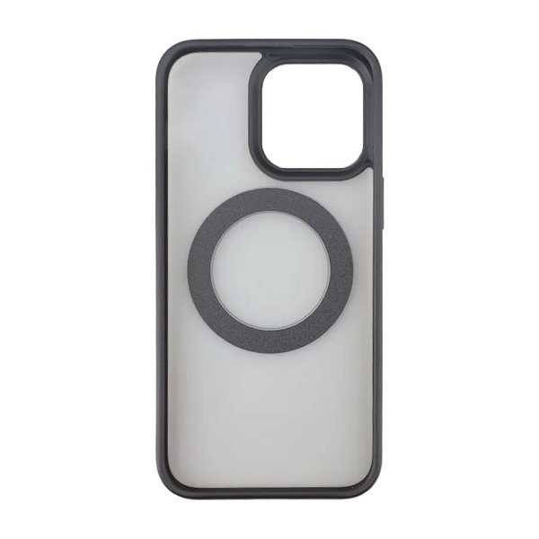 Rvelon iPhone 15 Pro Deksel Roterbart Stativ Svart