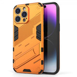 iPhone 15 Pro Deksel med Stativ Oransje