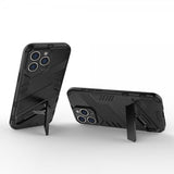 iPhone 15 Pro Deksel med Stativ Svart