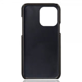 iPhone 15 Pro Deksel med To Kortlommer Svart