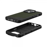 Urban Armor Gear (UAG) iPhone 15 Pro Deksel Metropolis LT MagSafe Kevlar Olive