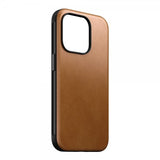 Nomad iPhone 15 Pro Deksel Modern Leather Case English Tan