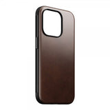 Nomad iPhone 15 Pro Deksel Modern Leather Case Horween Rustic Brown