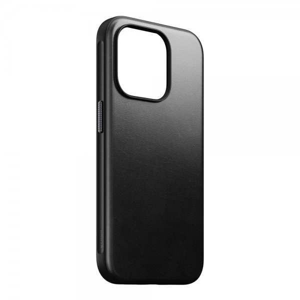 Nomad iPhone 15 Pro Deksel Modern Leather Case Horween Svart