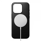 Nomad iPhone 15 Pro Deksel Modern Leather Case Svart