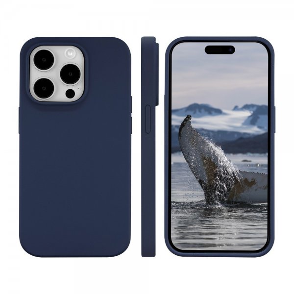 dbramante1928 iPhone 15 Pro Deksel Monaco MagSafe Pacific Blue