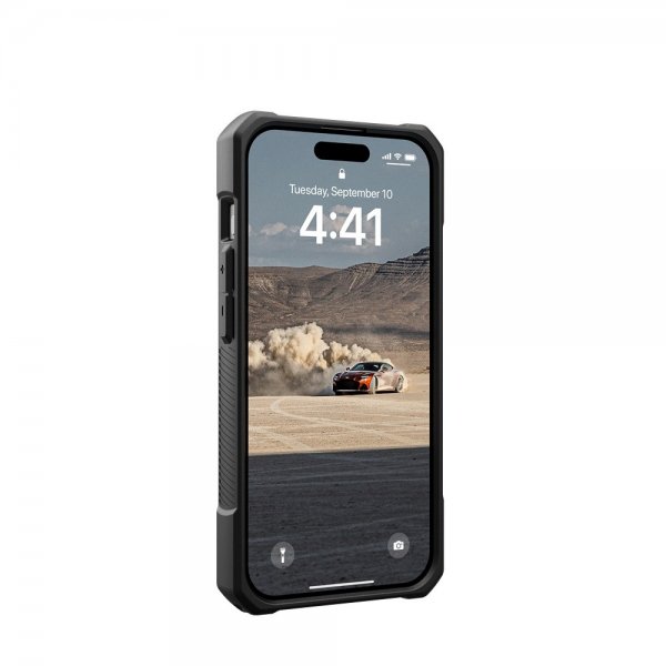 Urban Armor Gear (UAG) iPhone 15 Pro Deksel Monarch Kevlar Element Green