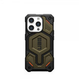 Urban Armor Gear (UAG) iPhone 15 Pro Deksel Monarch Pro MagSafe Kevlar Element Green