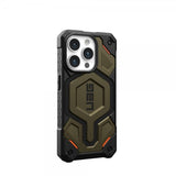 Urban Armor Gear (UAG) iPhone 15 Pro Deksel Monarch Pro MagSafe Kevlar Element Green