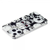 iPhone 15 Pro Deksel Motiv Hodeskaller