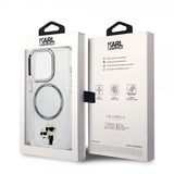 Karl Lagerfeld iPhone 15 Pro Deksel NFT Karl & Choupette Transparent