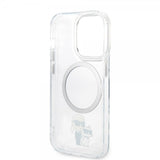 Karl Lagerfeld iPhone 15 Pro Deksel NFT Karl & Choupette Transparent