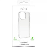 Puro iPhone 15 Pro Deksel Nude Transparent
