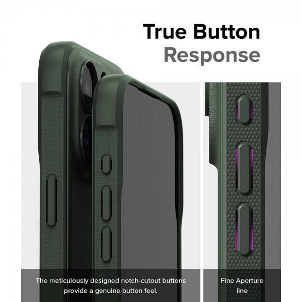 Ringke iPhone 15 Pro Deksel Onyx Dark Green