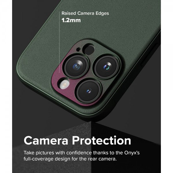 Ringke iPhone 15 Pro Deksel Onyx Dark Green