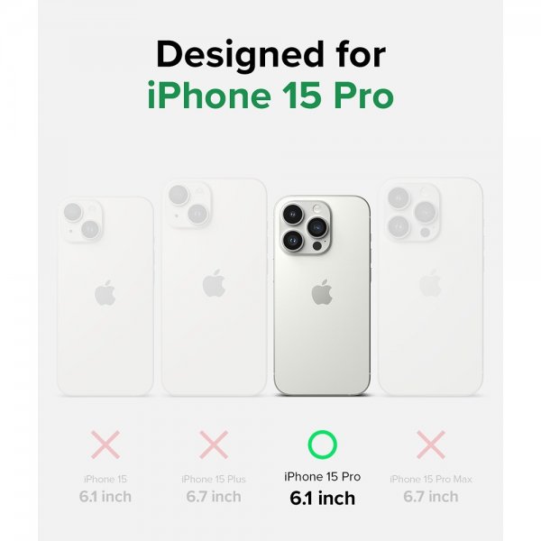Ringke iPhone 15 Pro Deksel Onyx Design Action Painting