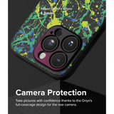 Ringke iPhone 15 Pro Deksel Onyx Design Action Painting