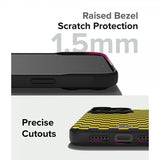 Ringke iPhone 15 Pro Deksel Onyx Design Checkerboard Yellow
