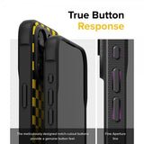 Ringke iPhone 15 Pro Deksel Onyx Design Checkerboard Yellow