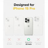 Ringke iPhone 15 Pro Deksel Onyx Design Checkerboard Yellow