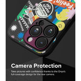 Ringke iPhone 15 Pro Deksel Onyx Design Sticker
