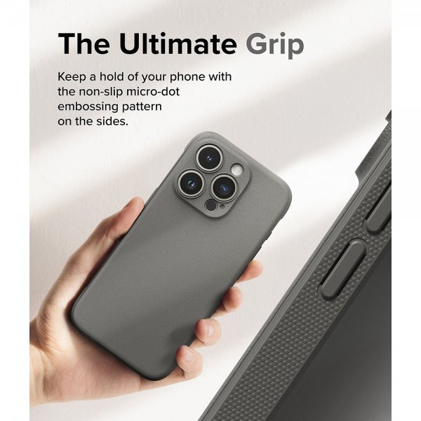 Ringke iPhone 15 Pro Deksel Onyx Grå